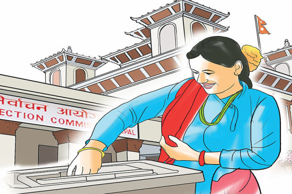 प्रतिनिधिसभा चुनाव: ५१ थरी सामग्री जुटाउँदै निर्वाचन आयोग